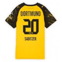 Borussia Dortmund Marcel Sabitzer #20 Domáci Ženy futbalový dres 2025-26 Krátky Rukáv